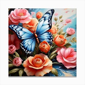 diamond painting Canvas Print