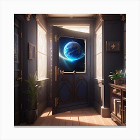 Doorway To Space 1 Canvas Print