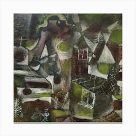 House In The Woods 5 Canvas Print