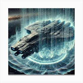 Phoenix Class Bomber Cloaking Tech Canvas Print