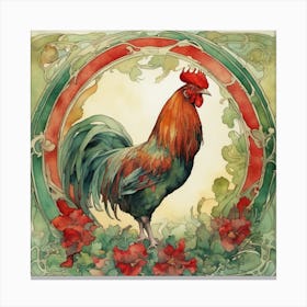 Rooster Canvas Print