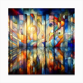 Noname Glass Art Canvas Print