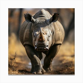 Rhinoceros 1 Canvas Print