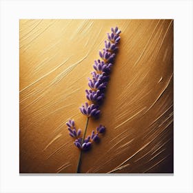 Lavender Flower Canvas Print