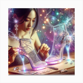 Fairy Shoes Canvas Print