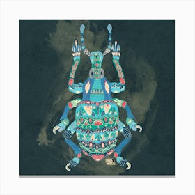 Blue Weevil Canvas Print