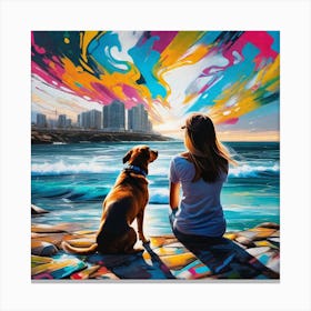 'The Dog' Canvas Print