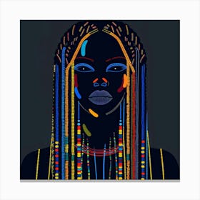 African Woman 128 Canvas Print