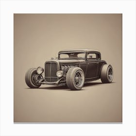 Old Fashioned Car Canvas Print