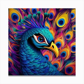 Peacock 9 Canvas Print