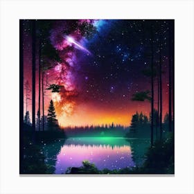 Galaxy Wallpaper 43 Canvas Print