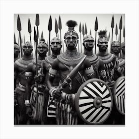 Ethiopian Warriors Canvas Print