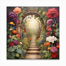 Garden Path 6 Canvas Print