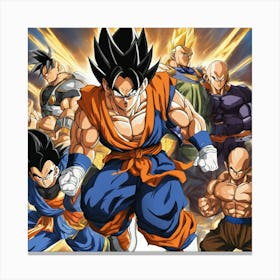 Dragon Ball Super 31 Canvas Print
