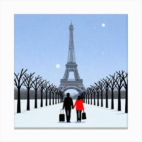 Eiffel Tower 5 Canvas Print