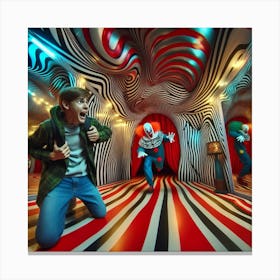 Clown Room Canvas Print