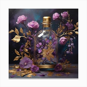 Glass bottle 1 Canvas Print