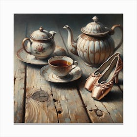 Tea & Dance - Van Gogh Wall Art Canvas Print