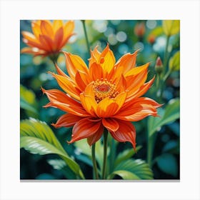 Dahlia 6 Canvas Print