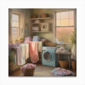Laundry Room 1 Canvas Print