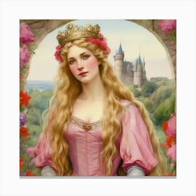 Cinderella Canvas Print