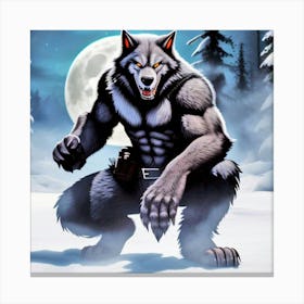 Werewolf 14 Canvas Print