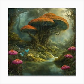 Fairytale Forest 1 Canvas Print