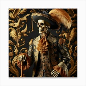 Skeleton 6 Canvas Print