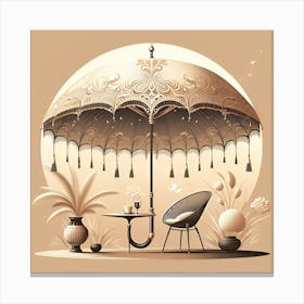 Umbrella Canvas Print