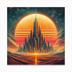 Cityscape 1 Canvas Print