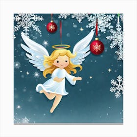 Angel Christmas 7 Canvas Print