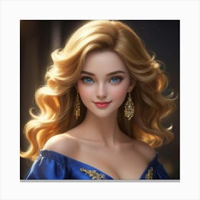 Beauty And The Beast 22 Canvas Print