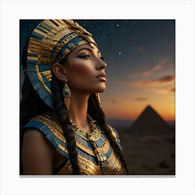 Egyptian Woman 1 Canvas Print