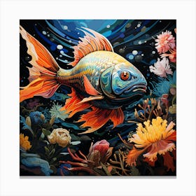 Goldfish 12 Canvas Print