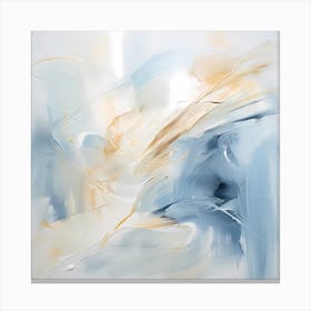 AI Soft Shimmer Serenade Canvas Print