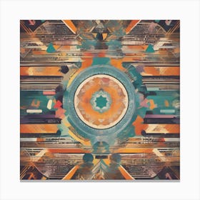 Abstract Circle Canvas Print