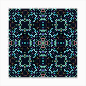 variety of multicolored squares 11 Canvas Print