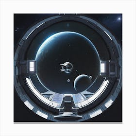 Space Station 49 Canvas Print
