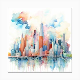 Chicago Skyline Canvas Print