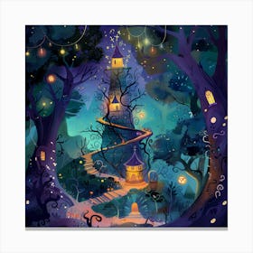 Fairytale Forest 9 Canvas Print