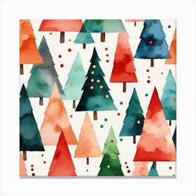 Christmas Trees Canvas Print