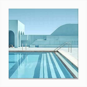 Swimming Pool Canvas Print