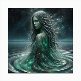 Mermaid 71 Canvas Print