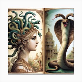 Medusa Canvas Print