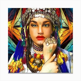 Standard Moroccan Amazigh, also known as Standard Moroccan Tamazight or Standard Moroccan Berber, is a standardized language developed by the Royal Institute of Amazigh Culture (IRCAM) in Morocco. It combines features from three major Amazigh languages in Morocco: Canvas Print