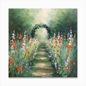 Path To The Garden Canvas Print