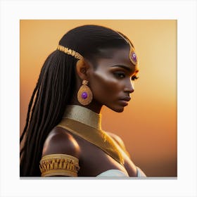 Egyptian Beauty Canvas Print