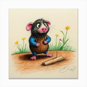 Rat!! 1 Canvas Print