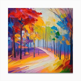 Autumn Forest 1 Canvas Print