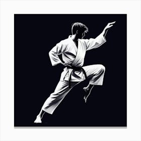 Karate Canvas Print